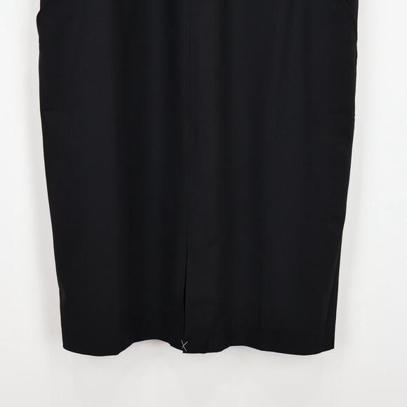J.Crew Resume Dress Italian Wool Blend Black Size 18 NWT - Picture 6 of 9